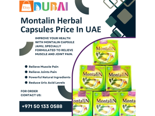 Montalin Herbal Capsules Price In UAE | +971 50 133 0588