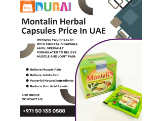 Montalin Herbal Capsules Price In UAE | +971 50 133 0588