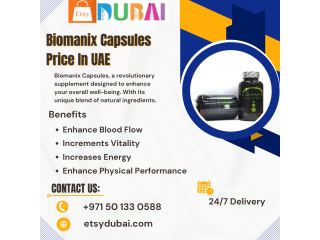 Biomanix Capsules Price In UAE | 250.00 AED