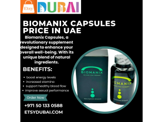 Biomanix Capsules Price In UAE | Male Performance Enhancer