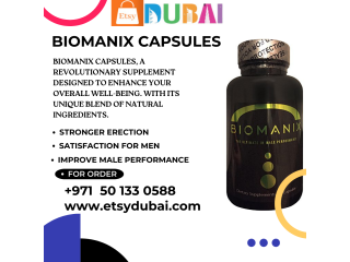 Biomanix Capsules Price In UAE | Healthy and Naturally