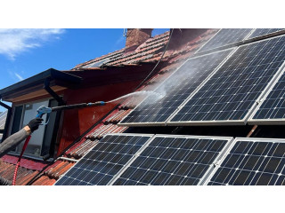 Ensure spotless finish and avoid water spots and streaks with SA Solar Panel Cleaning