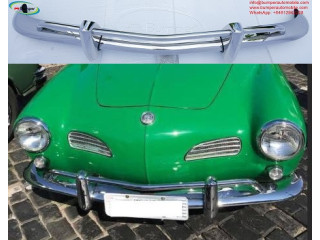 Volkswagen Karmann Ghia US type bumper (1967 - 1969) by stainless steel