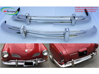 Volkswagen Karmann Ghia US type bumper (1970  1971) by stainless steel