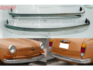 Volkswagen Type 3 bumper (1970-1973) in stainless steel