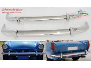 Sunbeam Alpine S4 S5 and Sunbeam Tiger bumpers without rubber on over rider (1964-1968)