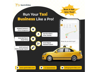 Future-Ready Taxi App Script for Entrepreneurs by SpotnRides
