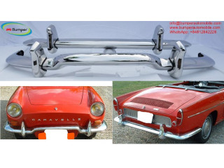 Renault Caravelle and Floride 1958-1968 Complete Set Stainless Steel Bumper New