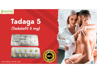 Tadaga 5 (Tadalafil 5 MG) Best erectile dysfunction pills