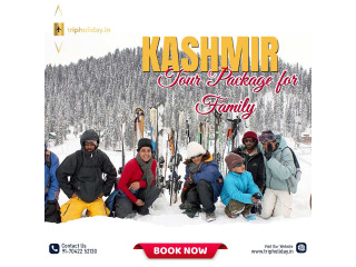 Get started with us by taking a Kashmir tour package for families