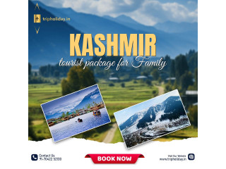 We now offer Kashmir Tourist Packages for Families on Trip Holidays