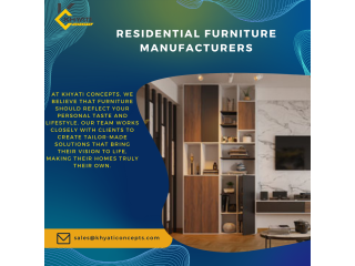 Residential Furniture Manufacturers