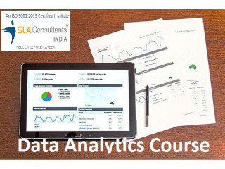 Data Analytics Certification in Delhi, Preet Vihar, SLA Institute, Free Data Science and Alteryx Course, 100% Job, Navratri '23 Offer