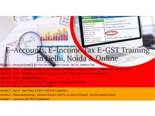Accounting Course in Delhi, "Learn  Direct Tax Code 2025" 110021, [ GST Update 2025] by SLA Accounting Institute,