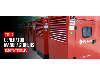 Top 10 Generator Manufacturers Company in India  Perfect Generator