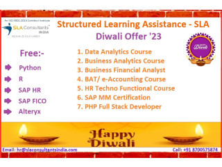 Best Data Analytics Training Course in Delhi, Karol Bagh, Diwali Offer '23, Free R, Python & Alteryx Certification with Free Demo Classes,