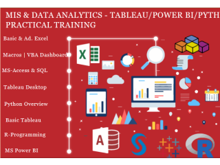 MIS Course in Delhi, with 100% Placement Support, Limited Period Offer "Free Power BI"