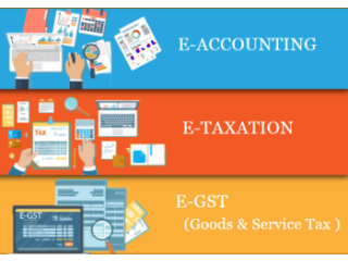 Accounting and Taxation Course in Delhi, Certified GST Practitioner Course in Delhi, 100% Job Guarantee, Free SAP HANA Finance Course,