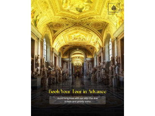 Book your tailored Vatican guided tour to unearth the stunning marvels of Rome