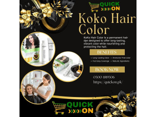 KoKo Hair Color Price in Gujrat  Ammonia-Free Permanent Hair Color-03001819306