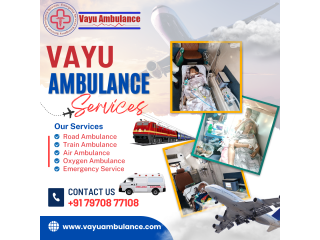 Vayu Air Ambulance Services in Patna: The Preferred Choice for Hospital Treatment