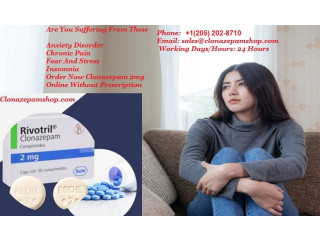 Buy Clonazepam Online to Prevent & Treat Anxiety Disorders With Huge Discount