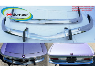 BMW 2000 CS bumpers (1965-1969) by stainless steel