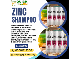 Zinc Shampoo Price in Faisalabad 03001819306