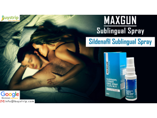 Buy Maxgun Sublingual Spray (Sildenafil Sublingual Spray) Online at Best Price