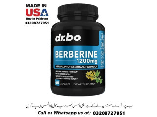 DR. BO Berberine Capsules 1200mg Available In Pakistan For Sale 03208727951