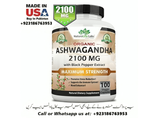 Natural Life Labs Ashwagandha 2100 mg Available In Pakistan 03186763953