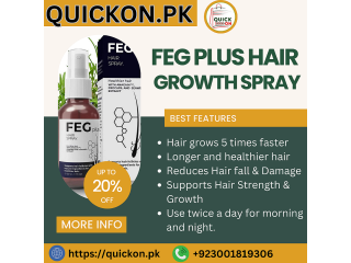 FEG Plus Hair Growth Spray Price In Bahawalpur | 03001819306