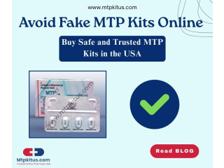 Avoid Fake MTP Kits Online: Buy Safe & Trusted MTP Kits in the USA