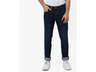 Slim Fit Washed Jeans