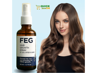 FEG Hair Growth Spray in Peshawar - Advanced Hair Regrowth Formula | 03001819306