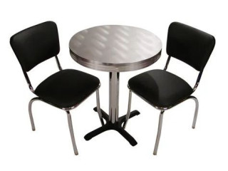Obtain lifetime structural warranty with our heavy-duty Retro chairs and table