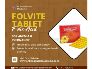 Trusted Folic Acid Pills for Daily Wellness | Buy Now at OnlineGenericMedicine