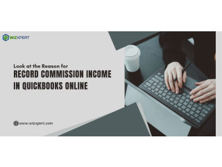 Look at the Reason for Record Commission Income in QuickBooks Online