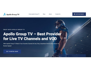 Apollo Group TV Premium IPTV Entertainment.