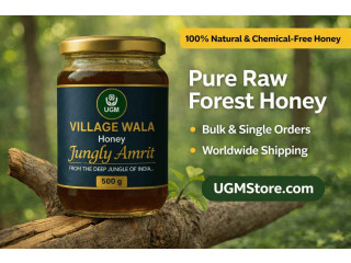 Raw Jungly Honey Wholesale Supplier | Bulk Honey for Export | Pure & Unprocessed