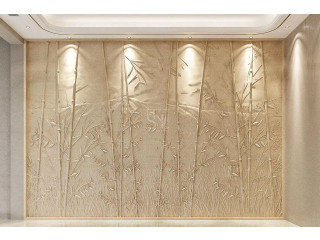 Premium Bamboo Pattern Decorative Wall Cladding - Stone Art By SKL