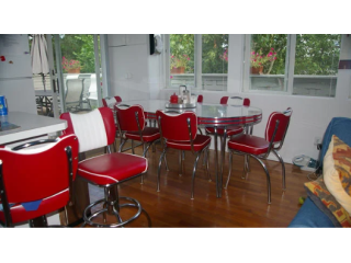Find our largest selection of retro-styled Custom diner booths for restaurants