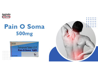 Pain O Soma 500mg | It Is Available At Australiarxmeds