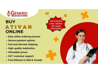 Best price for Ativan Buy Online